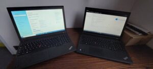 Zdjęcie laptopów Lenovo na wynajem